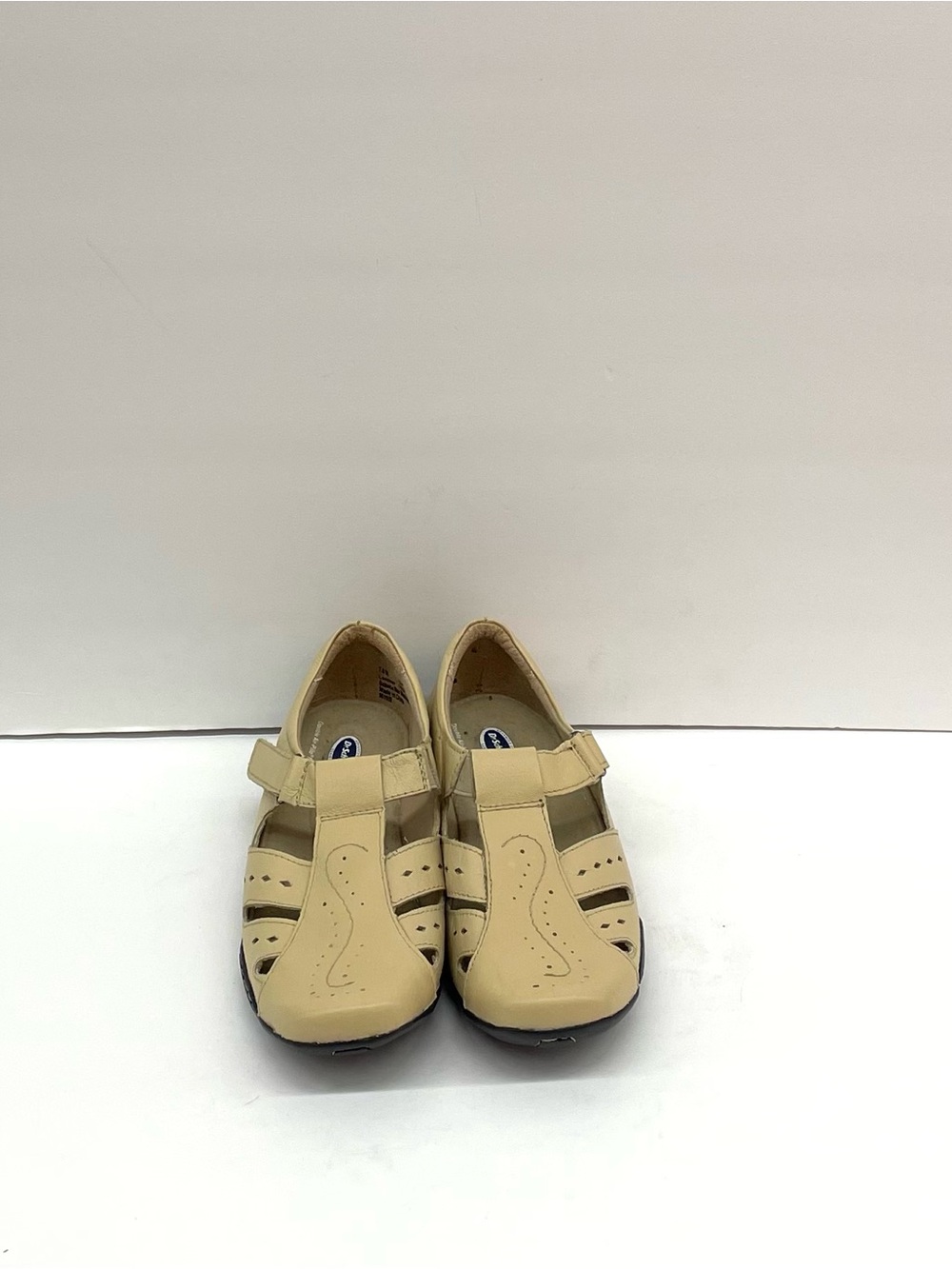 Dr. Scholl's Women's Beige Mary Jane Flats